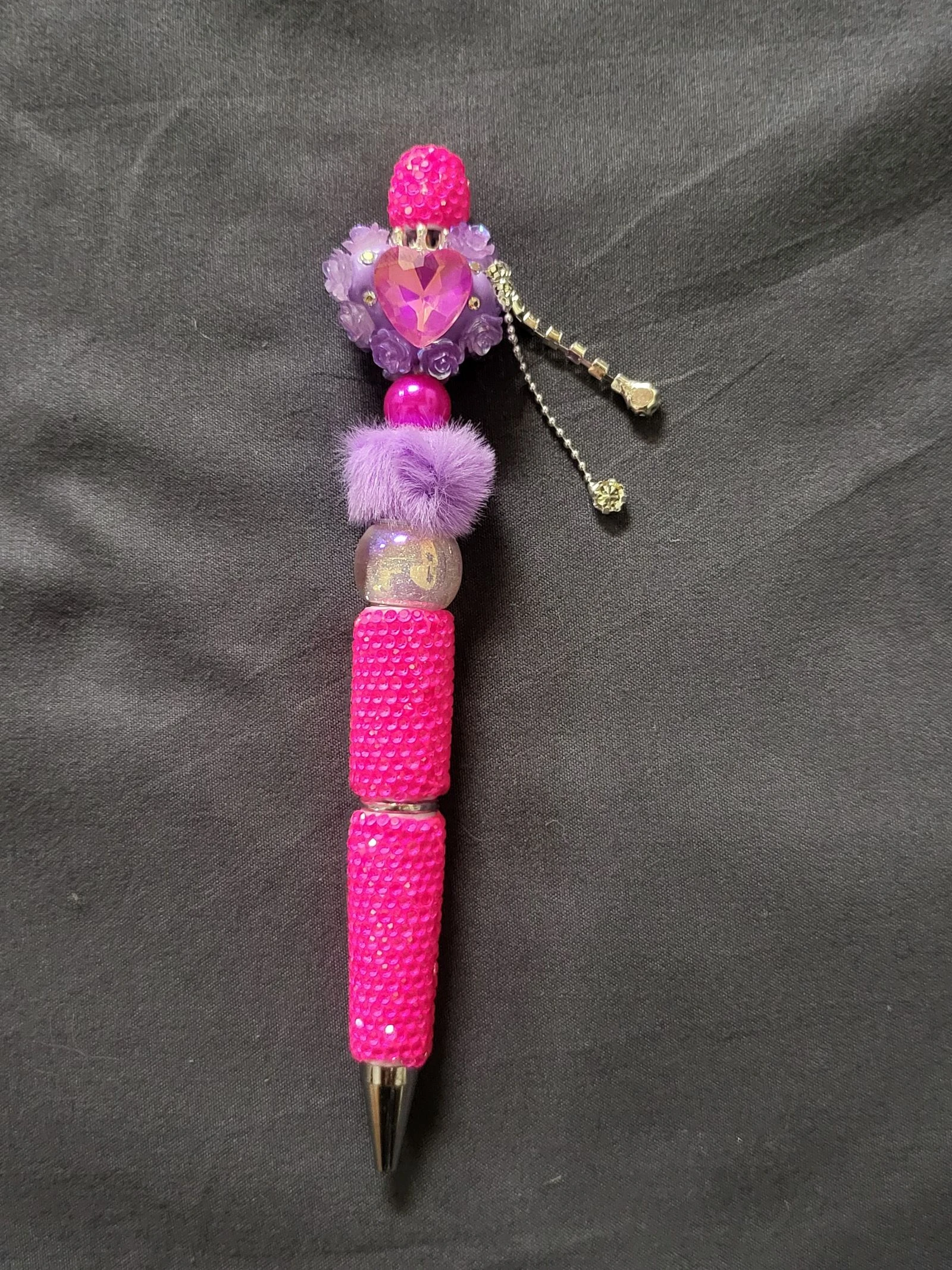 Stylo à strass brillant 